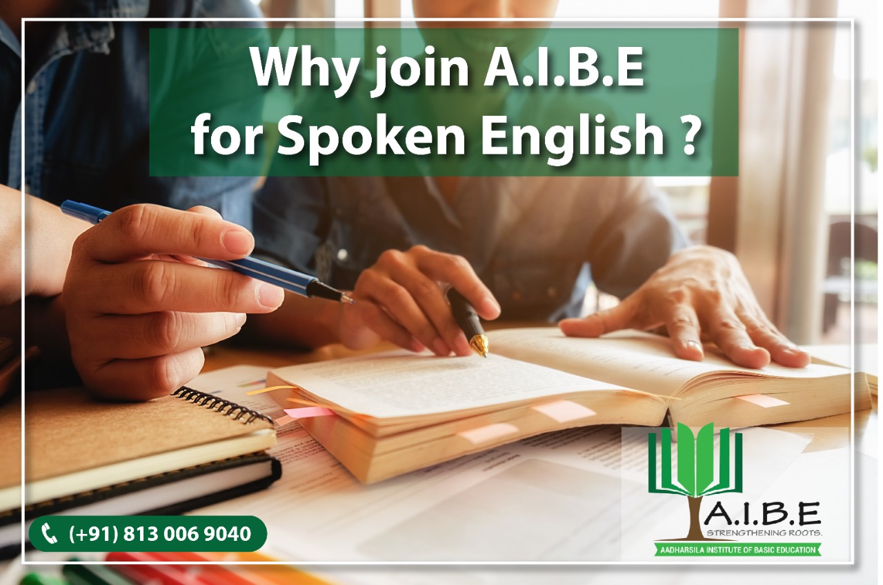 Why join A.I.B.E for Spoken English